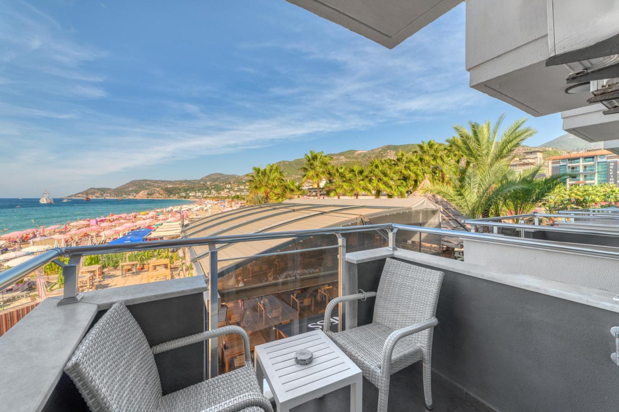 Royalisa Palmiye Beach Hotel Adult Only Аланя Екстериор снимка