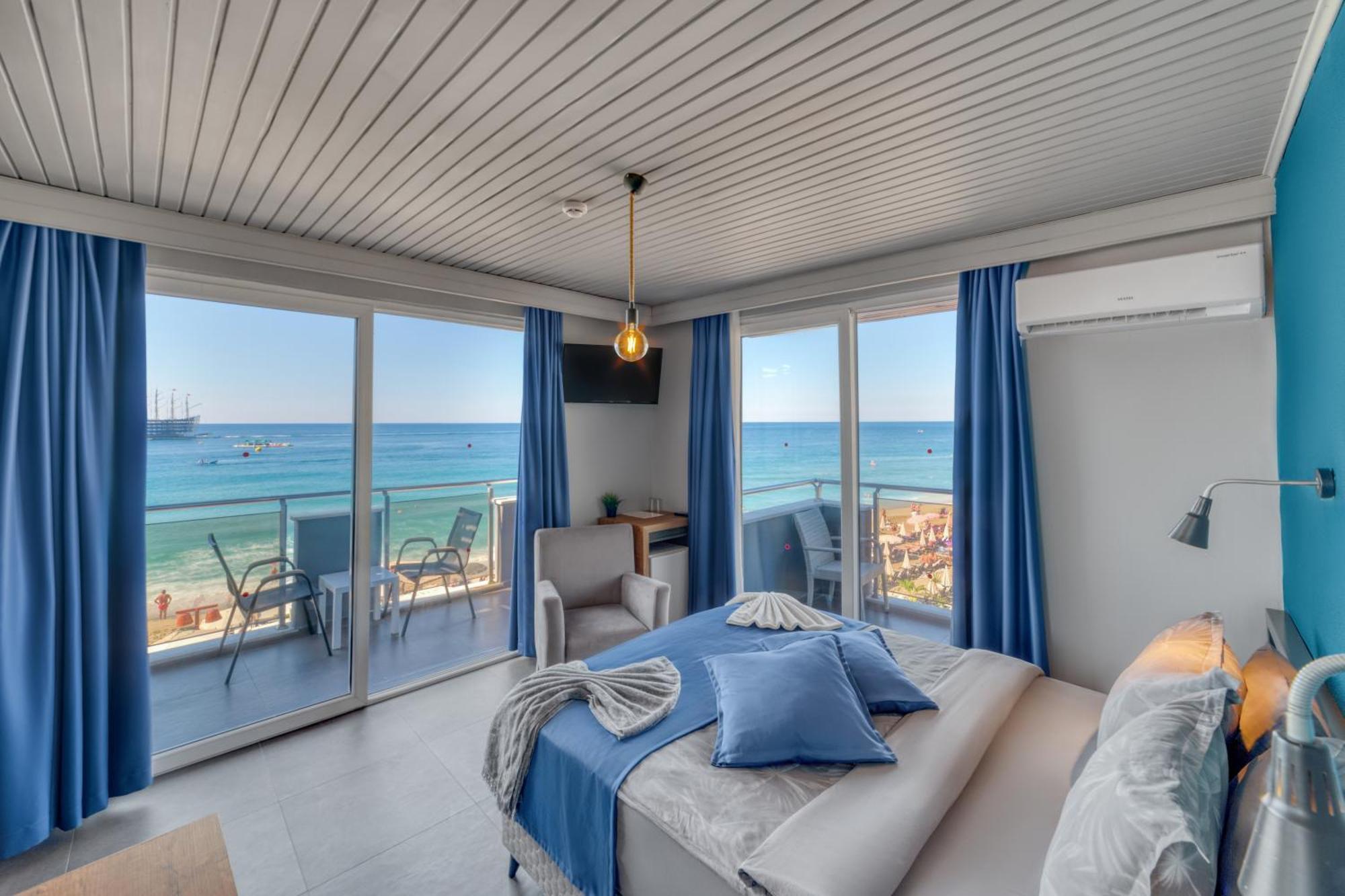 Royalisa Palmiye Beach Hotel Adult Only Аланя Екстериор снимка